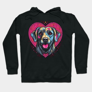 Labrador Retriever Valentine Day Hoodie